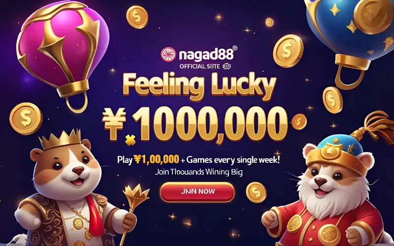 Excited player celebrating big win on the nagad88 official site with mobile in hand.