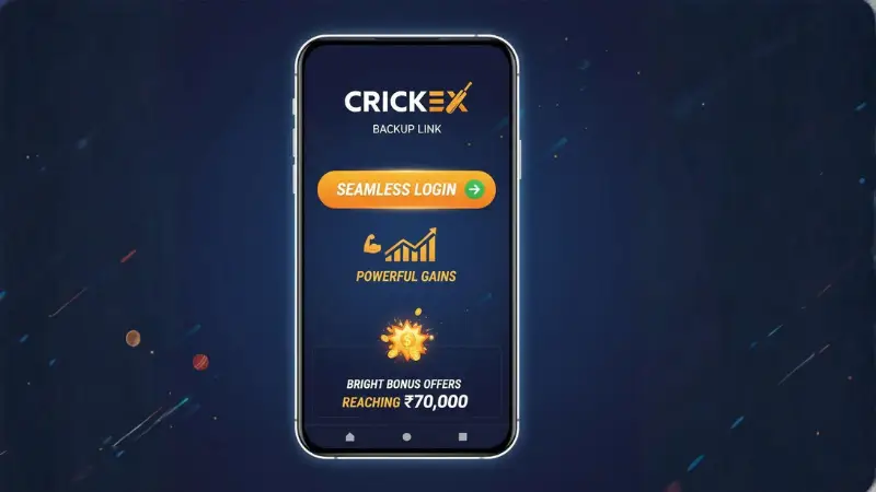 Mobile-friendly crickex backup link ensuring smooth gameplay and bright ৳70,000 offers.